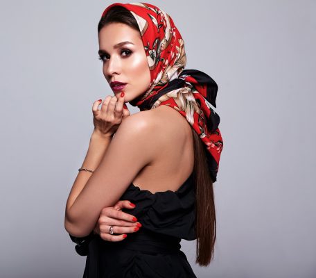Trendy turban scarf
