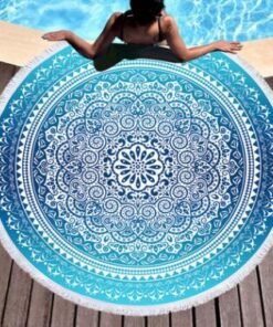 Bohemian Round Beach Towel Mandala Tapestry
