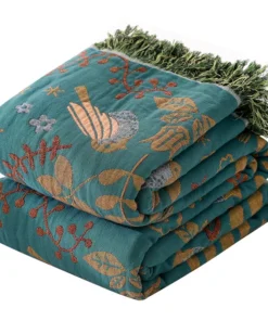 Nordic Style Gauze Bohemian Blanket T xtil cidade algod o gaze estilo n rdico sof capa cama casa confort vel cobertor 1